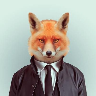 Animales humanizados. Fox