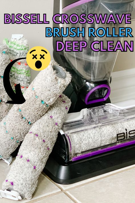 Bissell Crosswave Cleaning Solution Diy, Bissell Crosswave Hacks, Bissell Crosswave, Cleaning Methods, Mr Clean, Brush Roll, Cleaning Motivation, Cleaning Ideas, Deep Clean