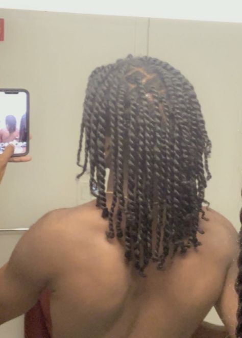 Twist Hair Men, Mens Twists Hairstyles, Hair Twists Black, Natural Hair Men, Cornrow Hairstyles For Men, Men Haircut Curly Hair, Dreadlock Hairstyles For Men, Men Hair Color, Hair Twist Styles