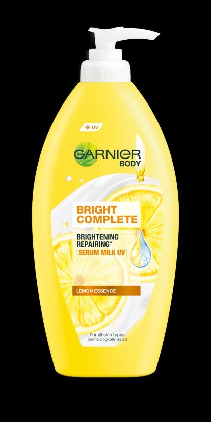 Enriched with lemon essence, get bright and moisturized skin with the Garnier Bright Complete Body Lotion. Garnier Body Lotion, Garnier Skin Care, Moisturized Skin, Body Pump, Healthy Juices, Salicylic Acid, Photography Inspo, Body Skin, Body Lotion