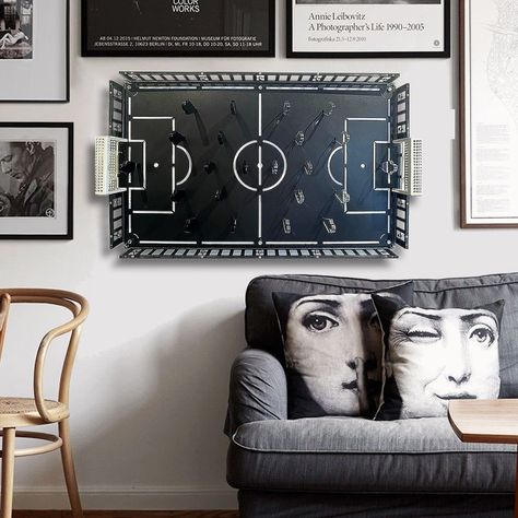 This Wall Hangings item by MetalWallGames has 570 favorites from Etsy shoppers. Ships from Turkey. Listed on 02 Jun, 2023 Soccer Gallery Wall, Games Room Wall Art, Soccer Interior Design, Soccer Man Cave, Wall Games For Game Room, Man Cave Tv Wall, Wall Games, Soccer Decor, Wall Art Man Cave