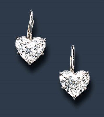 Heart Shaped Diamond Earrings, Heart Shaped Diamond Pendant, Beautiful Jewelry Diamonds, Large Image, Expensive Jewelry, Heart Shaped Diamond, Stylish Jewelry, High Jewelry, Diamond Heart