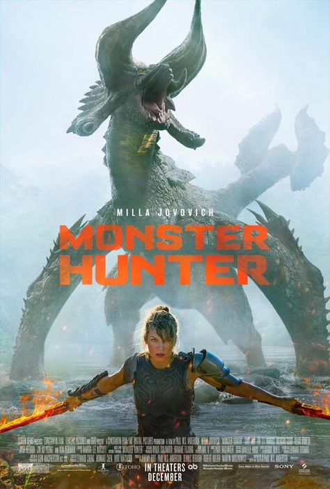 Monster Hunter Monster Hunter Movie, Tony Jaa, Hunter Movie, Ron Perlman, Artemis Fowl, Meagan Good, 2020 Movies, Alien Vs Predator, Milla Jovovich