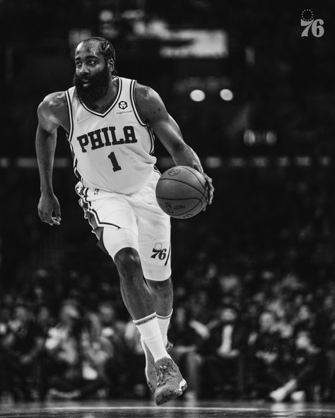 James Harden Wallpapers 76ers, James Harden 76ers, James Harden Wallpapers, Basketball Pose, Basketball Artwork, Basketball Photos, Basketball Photography, Nba Wallpapers, James Harden