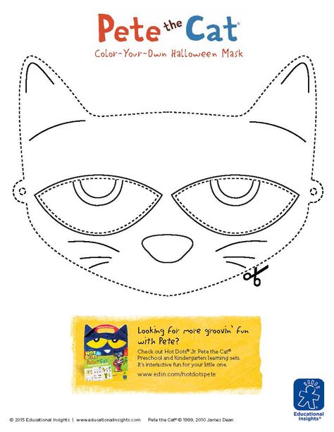 Educational Insights offers free, downloadable Pete the Cat and Shelby mask templates, just in time for Halloween. Pete The Cat Costume, Book Character Day, Pete The Cats, Book Costumes, Cat Template, Book Character Costumes, Diy Kostüm, Storybook Characters, Cat Halloween Costume