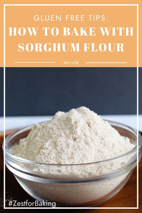 5 reasons why you'll love baking with sorghum flour! It's versatile, easy to work with and lends itself well to so many recipes! #glutenfreebread #glutenfreeflours #glutenfreebaking Sorghum Bread Recipe, Healthy Gluten Free Bread, Gf Thanksgiving, Sorghum Recipes, Gf Flour Blend, Thanksgiving Bread, Buckwheat Recipes, Pan Sin Gluten, Gf Baking