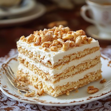 Rival Soup Recipe, Your Ultimate Love Rival Manhwa, Sansrival Recipe, Sans Rival Cake Recipe, Sans Rival, Delicious Deserts, Trending Recipes, Food Goals, Baking Sheets