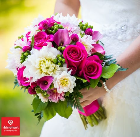 Fushia pink white wedding bouquet-- Peter Allen House Wedding Photographer Harrisburg Creative Pink White Wedding, Peter Allen, Fuschia Wedding, Bouquet Pastel, Prom Bouquet, Succulent Bouquet Wedding, Wedding Bouquets Pink, Boda Mexicana, Prom Flowers