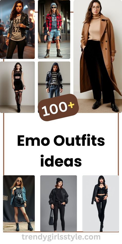 Emo Outfits ideas

#EmoFashion #EdgyStyle #RebelLook #EmoOutfits #FashionInspo #AlternativeStyle #EmoAesthetic #TrendyOutfits #PunkStyle #GothFashion Emo Outfits Ideas, Emo Wardrobe, Modern Emo, Emo Style Outfits, Emo Scene Outfits, Emo Outfit Ideas, Cute Emo Outfits, Emo Aesthetic, Scene Outfits