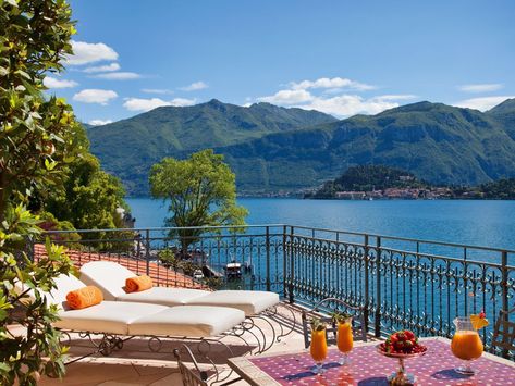 Europe is more than its bustling cities, and these waterfront resorts radiate romance. Lake Como Hotels, Grand Hotel Tremezzo, Comer See, Vanessa Redgrave, Romantic Hotel, Most Romantic Places, Italy Holidays, Lake Como Italy, Lake Resort