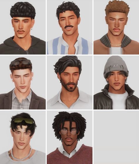 Sims 4 Cc Hair Buzzcut, Redhead Sims Cc, Sims 4 Cc Alpha Hair Male Patreon, Sims 4 Black Male Maxis Match Cc, Sims 4 Cc Half Up Half Down Hair Male, Sims 4 Cc Male Mustache, Johnny Sims Sims 4, Sims Beard Cc, Townies Sims 4