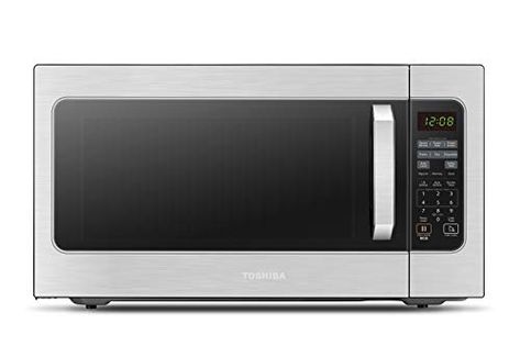 Limited-time deal: Toshiba ML-EM62P(SS) Large Countertop Microwave with Smart Sensor, 6 Menus, Auto Defrost, ECO Mode, Mute Option & 16.5" Position Memory Turntable, 2.2 Cu Ft, 1200W, Stainless Steel Panasonic Microwave Oven, Compact Microwave Oven, Countertop Microwave Oven, Stainless Steel Countertops, Countertop Microwave, Microwave Cooking, Compact Refrigerator, Kitchen Timers, Built In Microwave