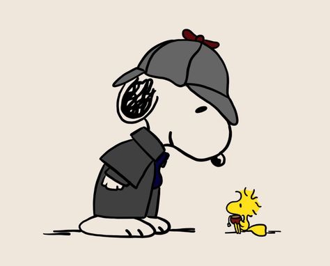 I Got Stories Man... — benedict-1976:  myfriendjohnwatson:  Snoopy Holmes...