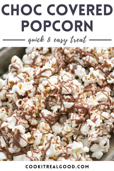 Chocolate Popcorn Recipe, White Chocolate Popcorn Recipe, Popcorn Recipes Chocolate, Popcorn Butter, Covered Popcorn, Chocolate Drizzled Popcorn, Chocolate Covered Popcorn, Satisfying Snacks, White Chocolate Popcorn