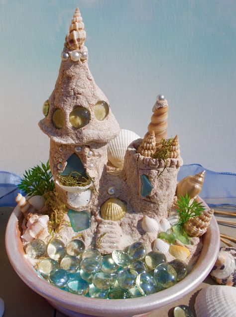 PennyWise Living: Summer memories: forever sand castle clay recipe Clay Recipe, Budget Friendly Diy, Clay Food, Summer Memories, Beach Theme Decor, Sand Castle, Themed Decor, Galveston, Beach Themed