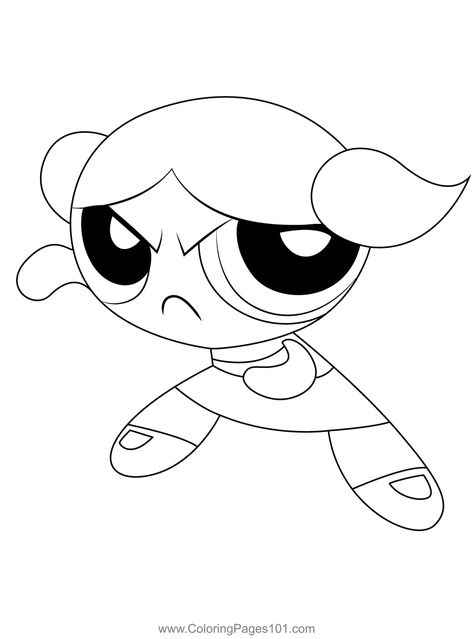 Action Powerpuff Girls Coloring Page Powerpuff Girls Coloring Pages, Bubbles Drawing Powerpuff, How To Draw Blossom Powerpuff, Blossom Drawing Powerpuff, Power Puff Girls Coloring Pages, Buttercup Drawing Powerpuff, Buttercup Tattoo, Pokemon Charmander, Nightmare Before Christmas Tattoo