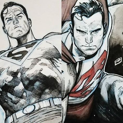 Olivier Coipel (@oliviercoipel) • Instagram photos and videos Oliver Copiel, Coipel Art, Oliver Coipel, Olivier Coipel, Trunks Briefs, Superman Art, Univers Dc, Comics Artist, Clark Kent