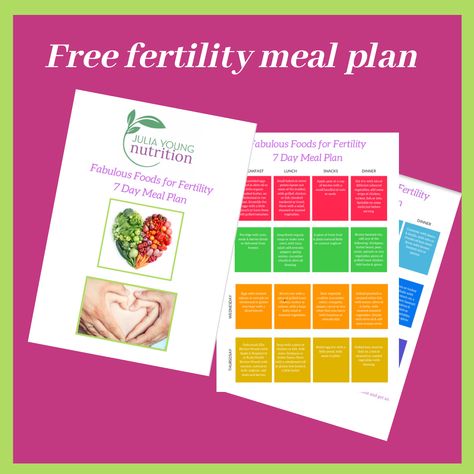 Fertility Meal Plan 21 Days, Fertility Meal Plan, Foods For Fertility, Day Meal Plan, Fertility Foods, 7 Day Meal Plan, Get Pregnant, Fabulous Foods, 21 Days