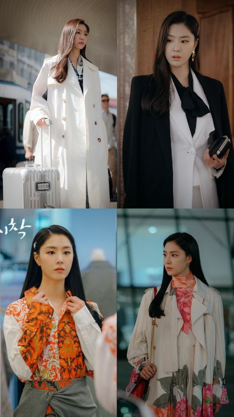 K Drama Dress, Crash Landing On You Seo Dan, Seo Ji Hye Crash Landing, Rich Kdrama Outfits, Seo Dan Outfits, Kdrama Outfits Women Rich, K Drama Fashion, Kdrama Outfits Women, Rich Asian Fashion