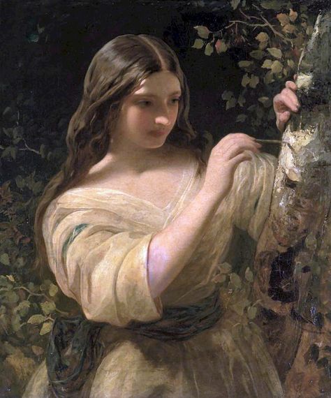 https://flic.kr/p/N5a5eN | sant, james - Rosalind | James Sant 1820-1916 Engeland Classical Paintings, Rennaissance Art, Historical Painting, Mystical Art, A Level Art, Old Paintings, Historical Art, Romantic Art, Ethereal Art