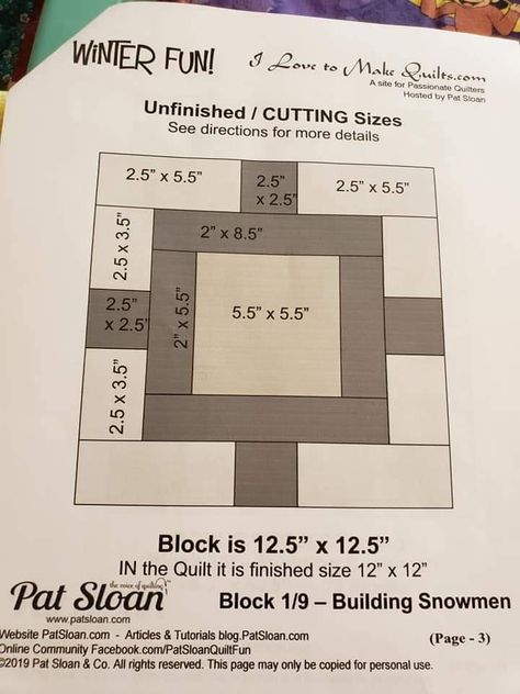 Free Quilt Square Patterns, Block In A Block Quilt Pattern, Sampler Quilt Patterns Free, 10 Inch Square Quilt Patterns Free, Square Quilts, Quilt Blocks Easy, Fun Quilt, Make A Quilt, Quilting Designs Patterns