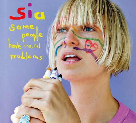 Some people have real problems - Sia Sia Album, Sia The Greatest, Sia Kate Isobelle Furler, Great Albums, Music Album Cover, Album Cover Art, I Am A Queen, Music Album, Digital Music