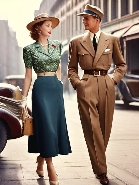 Oldies Outfits, Gen Z Fashion Trends, 50s Outfit, 1930s Outfits, Gen Z Fashion, 40s Outfits, Fashion 1950, 50s Outfits, New Look Fashion