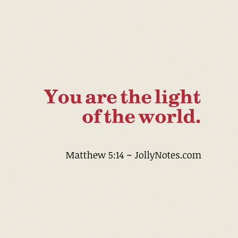 You are the light of the world: Scripture Verse, Short Sermon, & Bible Verses. | Joyful Living Blog #motivationalquotesbible Short Scriptures, Bible Quotes About Faith, Short Bible Quotes, Verses For Kids, Short Verses, Short Bible Verses, Bible Verse Canvas, Powerful Bible Verses, Inspirational Bible Quotes