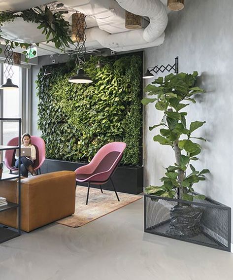 Urban Office Design, Break Out Area, Small Office Design Interior, Urban Office, Innovative Office, Industrial Office Design, Green Office, Urban Decor, Urban Interiors