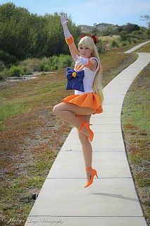 Sailor Venus - Sailor Moon cosplay by Second Star Cosplay - Cosplay.com Sailor Venus Cosplay, Moon Cosplay, Sailor Moon Cosplay, Sailor Moon Character, Sailor Venus, Amazing Cosplay, Sailor Moon, My Friend, Moon