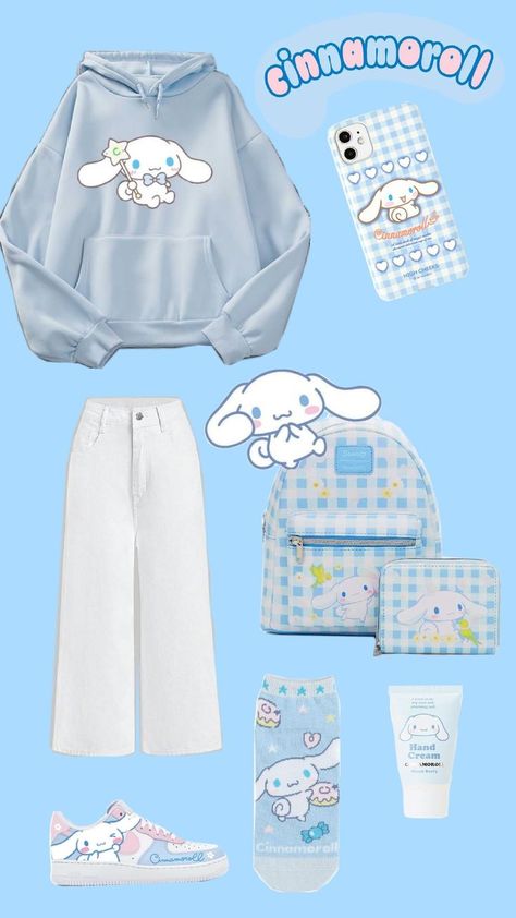 cinnamonroll outfit Cinnamoroll Outfit, My Outfit, Tell Me, Hello Kitty, Kitty