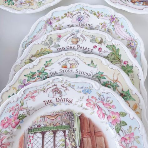 Brambly Hedge 💕 A new drop of Brambly Hedge plates 2 x The Wedding 2 x Old Oak Palace 2 x The Store Stump 2 x The Dairy 1 x The Grand Bathroom 1 x Crabapple Cottage £35 each plate 💕 #brambly_hedge #antiques #vintagestyle #vintageforsale #vintagebonechina #vintageshop #collectible #Royaldoulton #vintagechinacollector #bramblyhedge Bramberly Hedge, Grand Bathroom, Bramble Hedge, Jill Barklem, China Cupboard, Brambly Hedge, Vintage Bone China, Crab Apple, Children Book