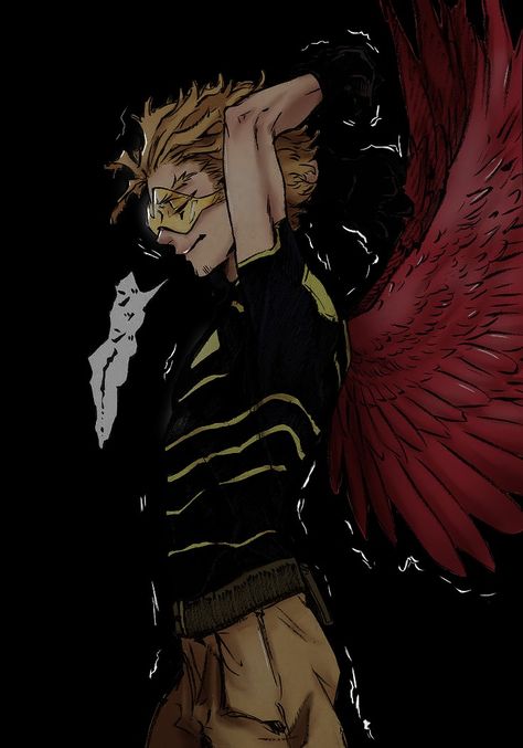 Hawks Sensitive Wings, Hawks Astethic, Hawks Undercut, Keigo Takami Hawks Fanart, Hawks Mha Wallpaper, Hawks Mha Fanart, Keigo Takami Fanart, Villain Hawks, Hawks Bird