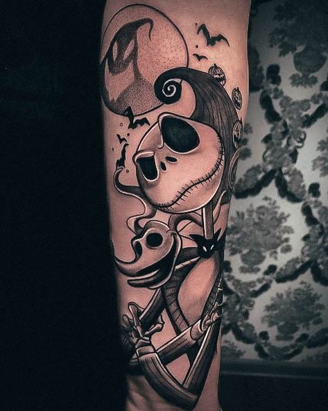 Tattoos Nightmare Before Christmas, Nightmare Before Christmas Forearm Tattoo, Nightmare Before Christmas Tattoo Leg, Nightmare Before Christmas Leg Sleeve, The Nightmare Before Christmas Tattoo, Squirtle Tattoo, Nightmare Before Christmas Deadly Night Shade Tattoo, Nightmare Tattoo, Nightmare Before Christmas Tattoos