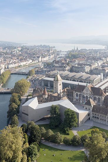 Extension of the Swiss National Museum along the Limmat River, Zurich Iwan Baan, Master Thesis, Cultural Centre, Best Architects, Historic Preservation, Historical Architecture, Architecture Firm, Architecture Project, National Museum