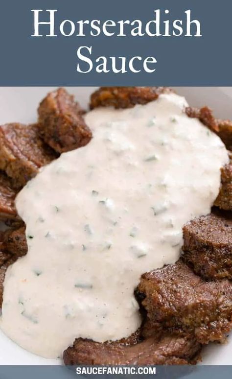 Prime Rib Horseradish Sauce, Horseradish Sauce Recipe, Prime Rib Sauce, Horse Radish, Horseradish Cream Sauce, Creamy Horseradish, Creamy Horseradish Sauce, Recipe Sauce, Sauce Au Poivre