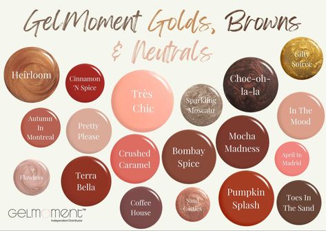 Soft Autumn Color Palette Nail Polish, Soft Autumn Nails Color Palettes, Warm Autumn Nail Polish, True Autumn Nail Color, Warm Autumn Nail Color, True Autumn Nail Polish, Deep Autumn Nail Polish, True Autumn Nails, Warm Autumn Nails