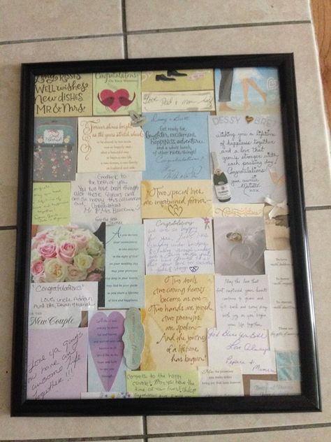 What To Do With Wedding Cards After, What To Do With Wedding Cards, Card Keepsake Ideas, Framing Memories, Memories Box Diy, Framed Cards, Wedding Cards Keepsake, Craft Frames, Aesthetic Bedrooms