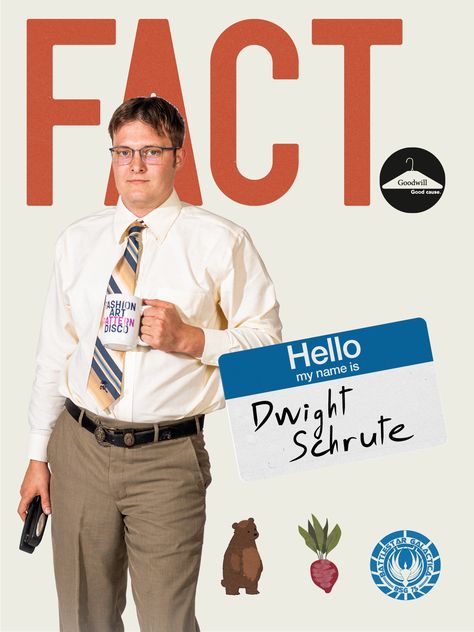 Describe Myself, Goodwill Store, Art Disco, Southern Indiana, Dwight Schrute, Diy Halloween Costume, Career Education, Three Words, Good Cause