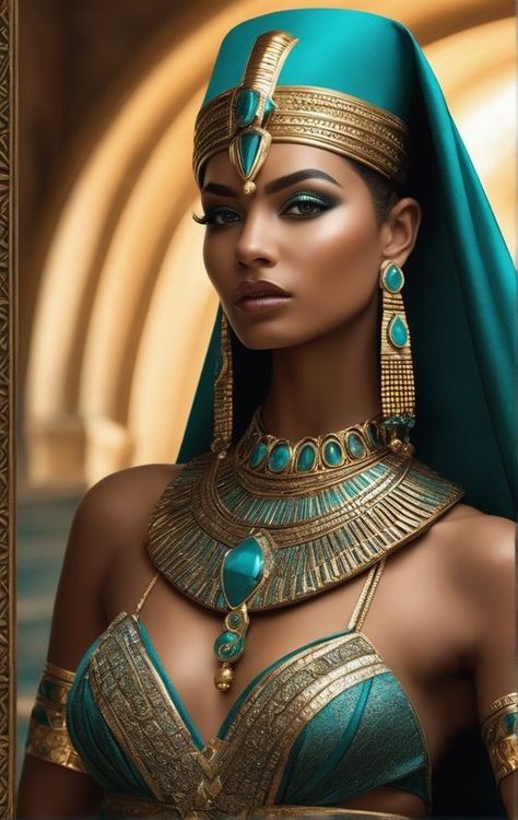 Egyptian Goddess Art, African Goddess, Egyptian Women, Bridal Photoshoot, Egyptian Goddess, Black Love Art, African Beauty, Black Women Art, Curly Hairstyles