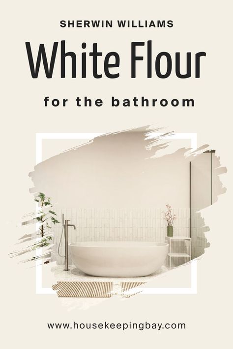 White Flour SW 7102 for the Bathroom by Sherwin-Williams Sherwin Williams White, Simply White, White Flour, White Doves, Marble Bathroom, Faux Marble, Paint Ideas, Trim Color, Coordinating Colors