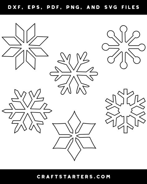 Snow Flakes Printable Frozen, Snowflake Template Printable, Piercing Designs, Snowflake Outline, Printable Snowflake Template, Easy Snowflake, Paper Snowflake Template, Snowflake Silhouette, Snowflakes Drawing