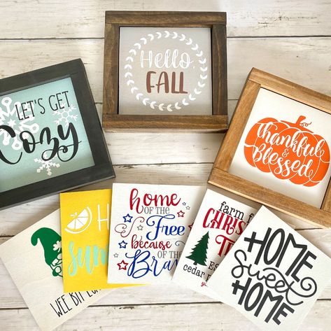 Leaning Ladder, Holiday Crafts Diy, Coaster Sets, Craft Day, Rustic Frames, Holiday Signs, Diy Signs, Shelf Sitter, Wooden Crafts