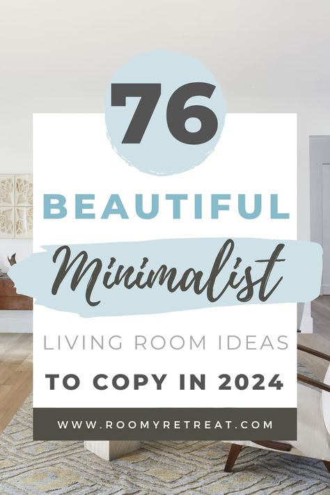 76 Minimalist Living Room Ideas That'll Make You Want to Toss EVERYTHING Minimalist Great Room, Modern Simple Home Decor, Small Living Room Minimal, Nordic Minimalist Living Room, Airy Living Room Ideas, Simple Living Room Ideas Minimalism, Small Minimal Living Room, Minimalist Small Living Room Ideas, Minimal Decor Living Room