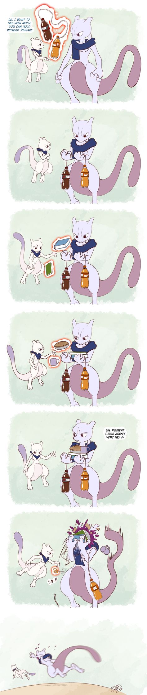 Mewtwo And Pigment, Mewtwo Fanart, Mewtwo Comic, Pokémon Pictures, Original 151 Pokemon, Funny Pokemon, Pokemon Stories, Pokémon Oras, Pokemon Team Rocket