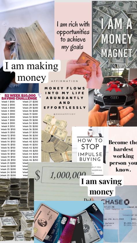 #visionboard #money #samemoney #makemoney Unlimited Money Aesthetic, Savings Money Aesthetic, Wealth Vision Board, Online Vision Board, Free Vision Board, Money Vision Board, Dream Vision Board, Manifesting Dreams, Vision Board Affirmations