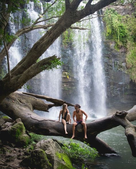 Costa Rica Couple, Costa Rica Romantic, Costa Rica Waterfalls, Romantic Vacations Couples, Costa Rica Waterfall, Costa Rica Trip, Costa Rica Honeymoon, Couple Vacation, Costa Rica Beaches