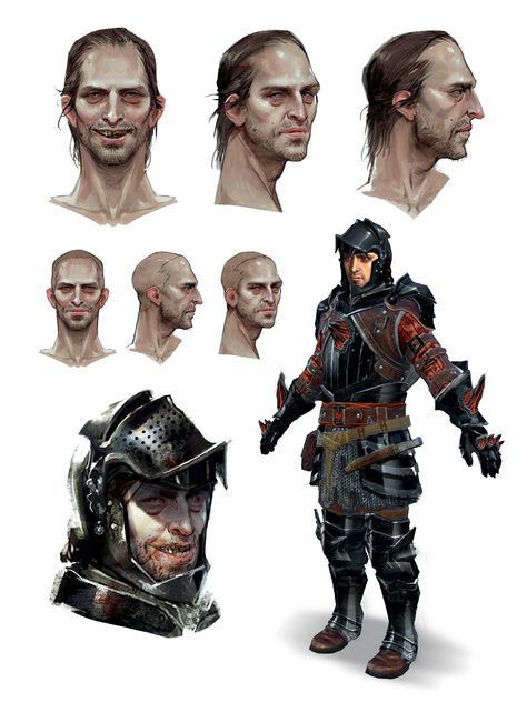 The Art of Dragon Age - Inquisition Dragon Age Templar, Dragon Age Characters, Dragon Age Series, Dragon Age 2, Concept Art World, Dragon Age Inquisition, Character Study, Dnd Art, High Fantasy