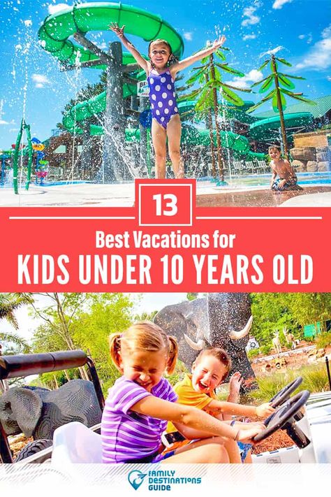 Kid Friendly Vacations In The Us, Best Family Vacations With Kids, Best Vacations With Toddlers, Vacations For Kids, Us Family Vacations, Best Vacations With Kids, Toddler Vacation, Fun Vacations, Best Family Vacation Spots