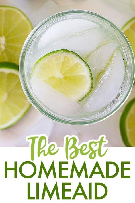 Limeaid Recipes, Homemade Limeade Recipe, How To Make Limeade, Limeaid Recipe, Lime Aid Recipe, Homemade Limeade, Tea Cubes, Coffee Detox, Limeade Recipe